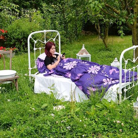 Landferienhaus Pension Erika Mühlhausen Esterno foto