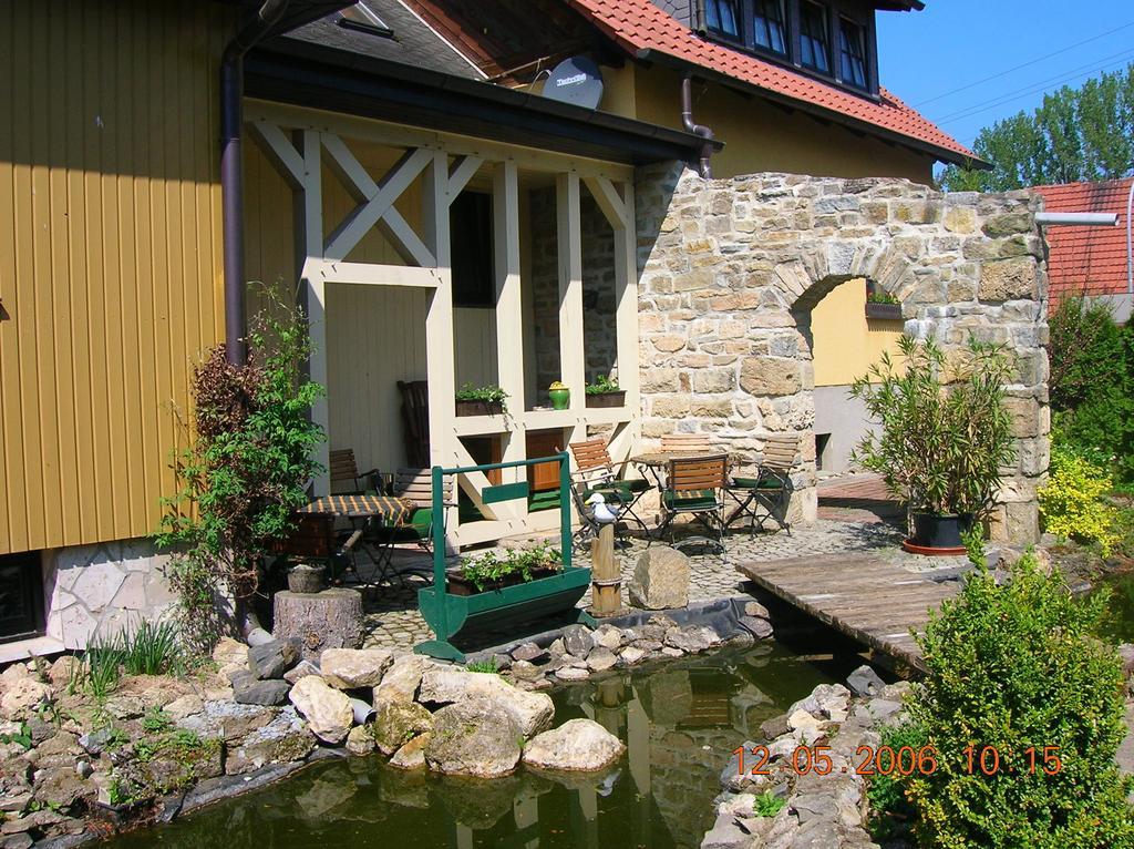 Landferienhaus Pension Erika Mühlhausen Camera foto